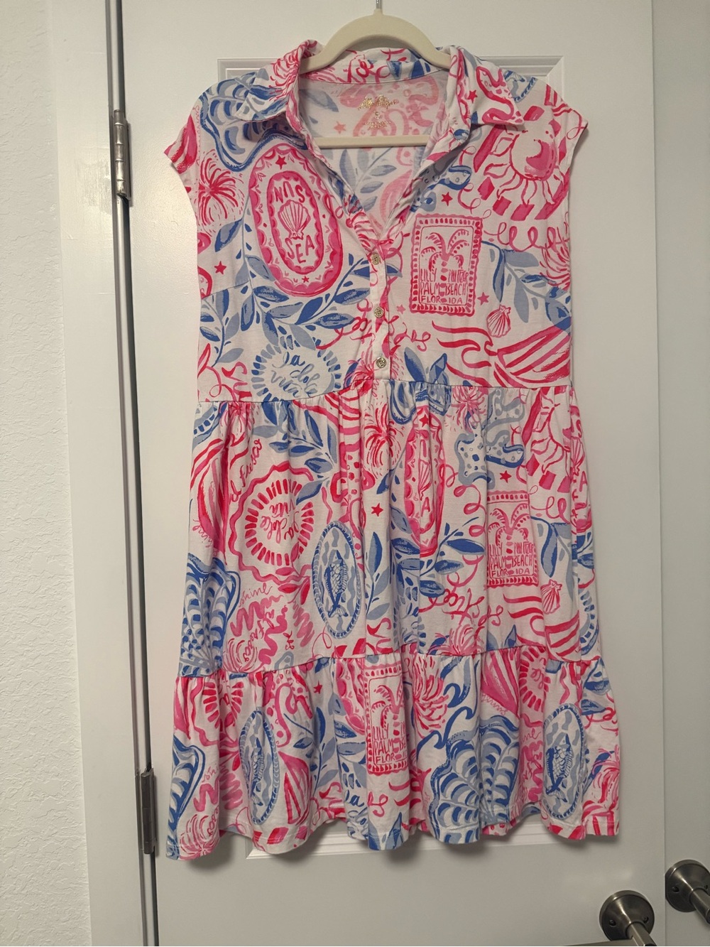 Lilly Pulitzer Arley Dress Sun Sea Sand